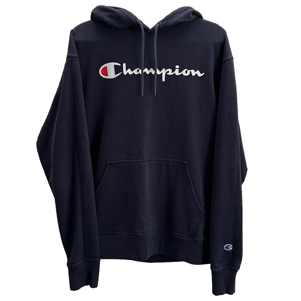 Champion Heavyweight Script Logo Hoodie Size Medium